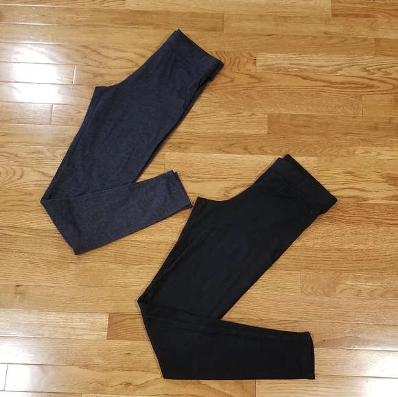 PINK Victoria's Secret Pants - Pink gray and black pair of leggings S